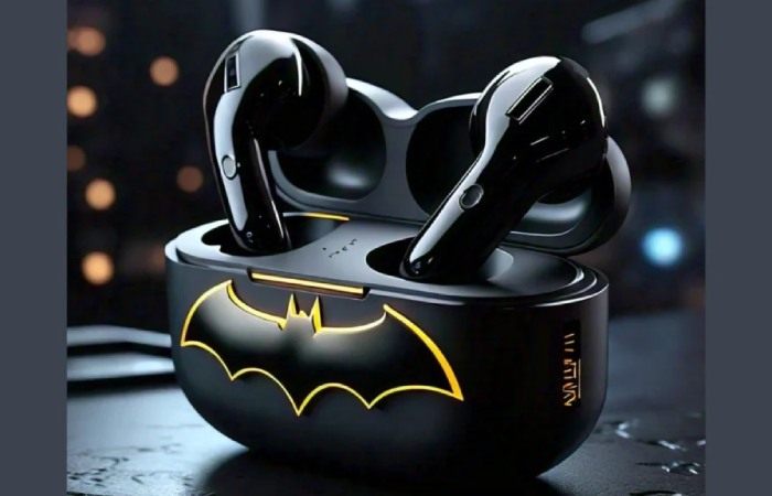 Rs 125 Only On Thesparkshop.In Batman Style Wireless Bt Earbuds (1)